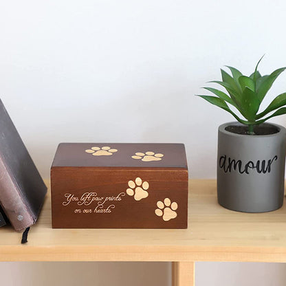 Wooden Pet Tribute Box